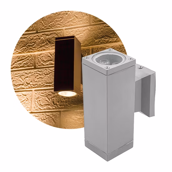 Aluminum IP65 Up Down Bracket Sconce Outdoor Wall Lamp LED Wall Light
