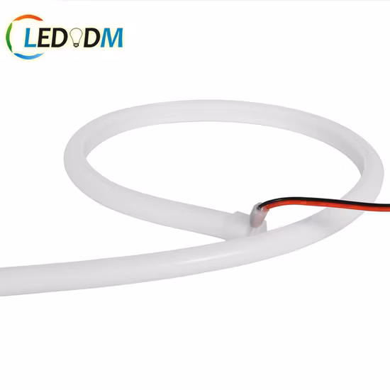 Factory Direct Sales IP67 Waterproof Silicone Dropping Outdoor Orange Color 12 24V 20V LED Strip Light for LED Strips Light